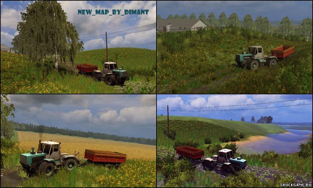 Farming simulator 2013 карта